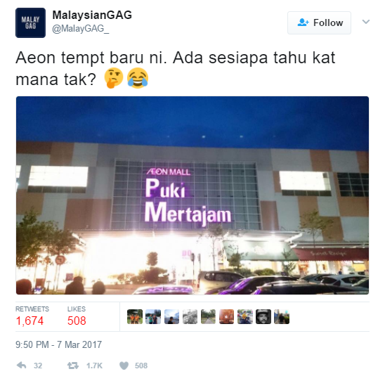 This Picture Of Aeon Bukit Mertajam Is Making Netizens Laugh, But Is It Real? - World Of Buzz