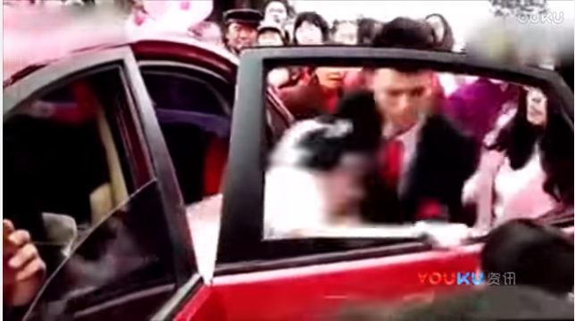 Angry Groom Receives Video Of Cheating Bride, Drags Her Out Of Wedding Car - World Of Buzz