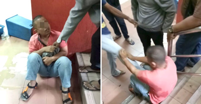 Another Pervert Caught And Roughed Up By Malaysians In Shopping Mall - World Of Buzz