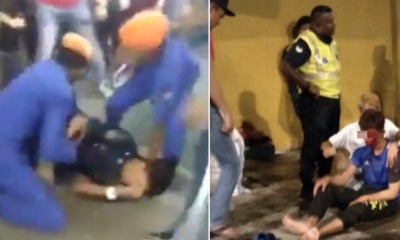 Dbkl Officer Collapses And Gasping For Air After Pepper Sprayed By A Civilian - World Of Buzz