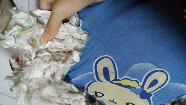 Family Horrified to Discover Their Cushions Stuffed with Sanitary Pads and Diapers - World Of Buzz 1