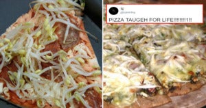 Guy on Twitter Posts Picture of 'Taugeh Pizza', Malaysian Netizens Freak Out - World Of Buzz 12