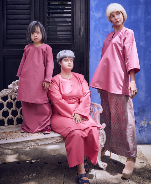 Inspiring Malaysian Designer Used Models With Down Syndrome For Their Raya Campaign - World Of Buzz