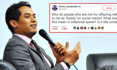 Khairy Jamaluddin Asks Twitter What 'Daddy' Means, Malaysians In Hysterics - World Of Buzz 6