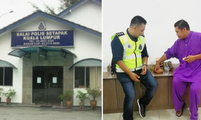 Kind Setapak Police Chief Helps Homeless Man Who Sought For Shelter During Hari Raya - World Of Buzz 3