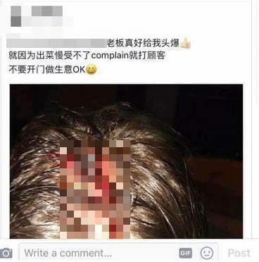 Malaysian Girl Accuses Restaurant Owner Of Injuring Her Head, But Here's The Twist - World Of Buzz 1