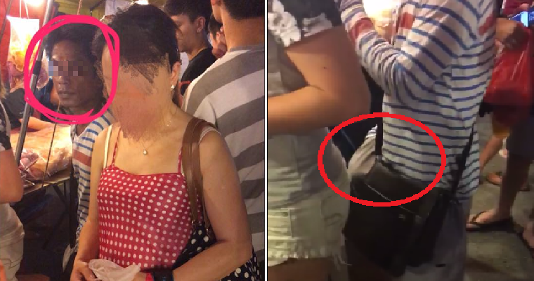 Malaysian Girl Records Pervert Masturbating In Pasar Malam With His Hand In His Pocket - World Of Buzz 1
