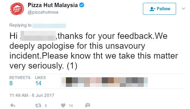 Malaysian Netizen Complained Pizza Hut Only Serves Non-Muslims After 8.30, Pizza Hut Responds - World Of Buzz 3