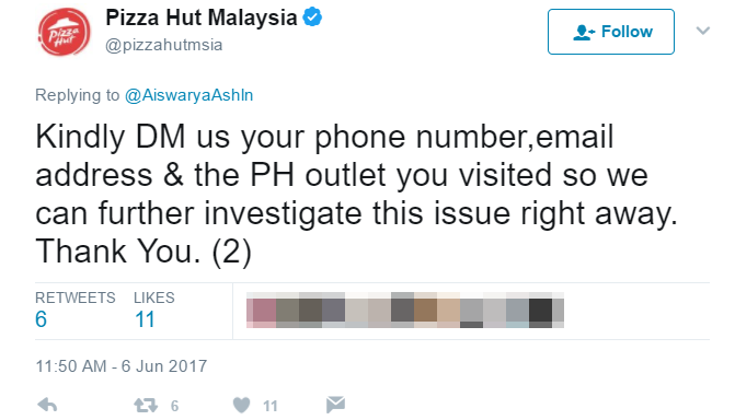 Malaysian Netizen Complained Pizza Hut Only Serves Non-Muslims After 8.30, Pizza Hut Responds - World Of Buzz 4