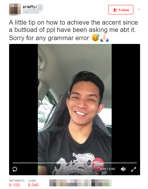 Malaysian Teaches Netizens How to do a British Accent, Becomes a Meme Instead - World Of Buzz