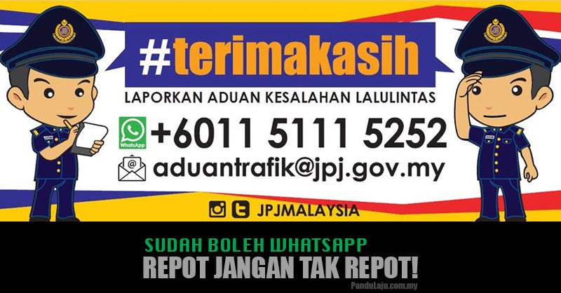 Malaysians Can Now Lodge Complaints To Jpj Using Whatsapp! - World Of Buzz 4