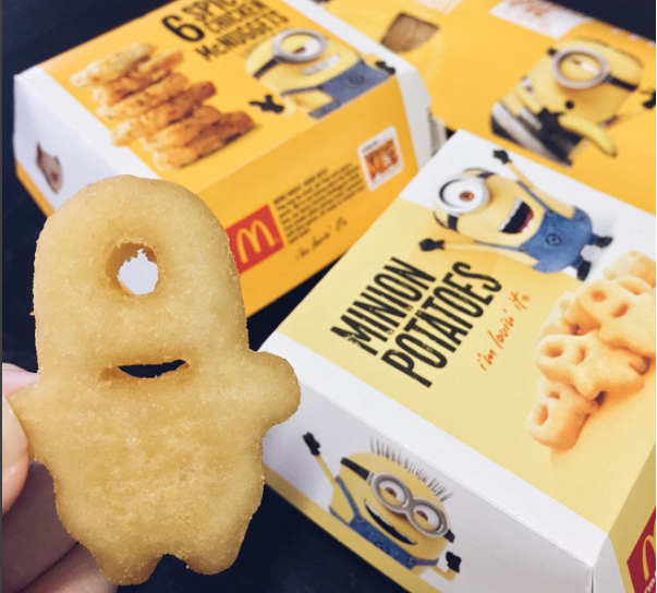 McDonald's Adorable Minion Potatoes has Everyone Going Crazy Over Them - World Of Buzz 1