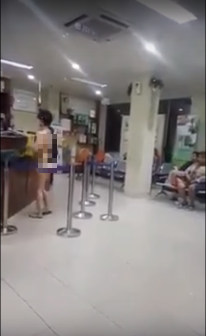 Naked Indonesian Lady Casually Walking Around In Pharmacy Arrested By Police - World Of Buzz 1