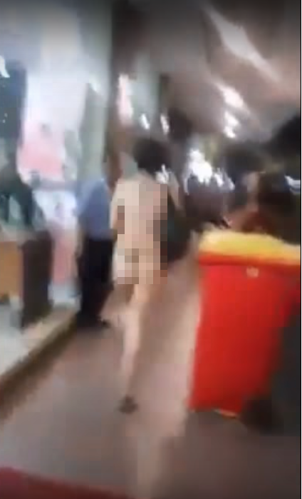 Naked Indonesian Lady Casually Walking Around In Pharmacy Arrested By Police - World Of Buzz 2