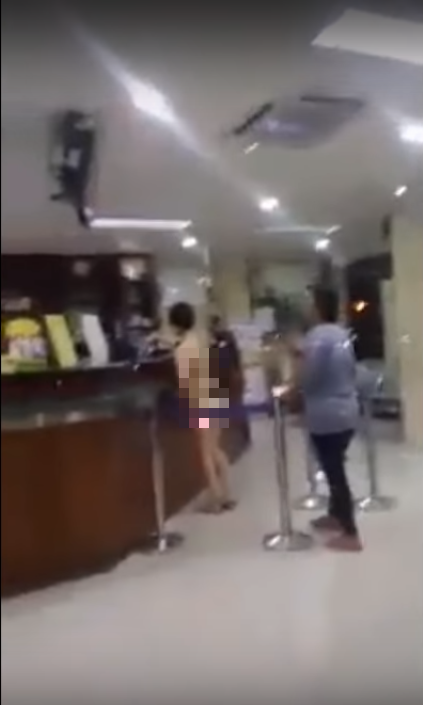 Naked Indonesian Lady Casually Walking Around In Pharmacy Arrested By Police - World Of Buzz