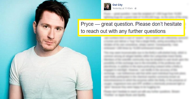 Owl City Intelligently Answers A Guy'S Question, Soon Learns That It'S A Mistake - World Of Buzz 7