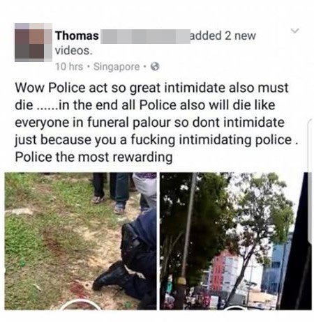 Singaporean Man Who Insulted Dead Police Officer on Facebook Arrested for Shoplifting - World Of Buzz 1