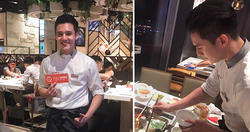 Singaporeans Suddenly Become Hungry After Hunky Hot Pot Waiter Goes Viral - World Of Buzz 3