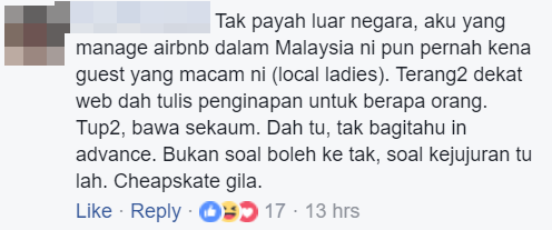 Airbnb Host from UK Frustrated Over Cheapskate Attitudes of Malaysian Guests, Netizens Agree - World Of Buzz