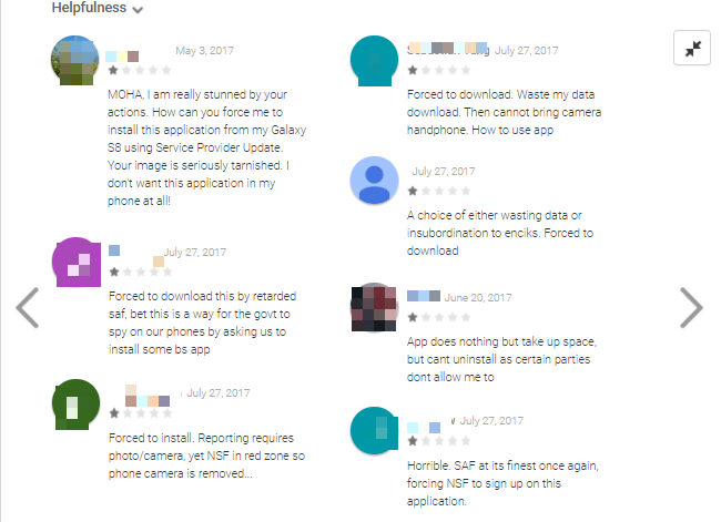 Annoyed Singaporeans Forced to Download MOHA's New App Gives Savage Reviews - World Of Buzz 2