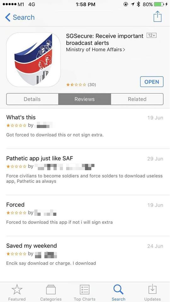 Annoyed Singapore's NSFs Forced to Download MOHA's New App Gives Savage Reviews - World Of Buzz