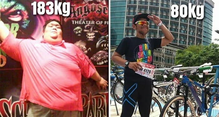 From 183Kgs To 80Kgs; This Malaysian Man Shares The Struggles He Endured - World Of Buzz 5