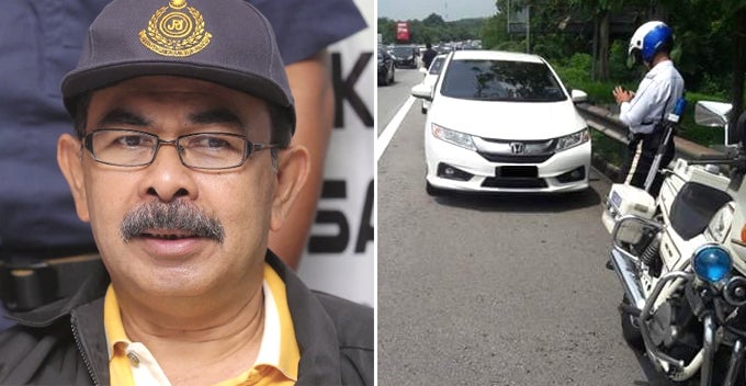 High Ranking Officer In Road Transport Department Guilty Of Driving On Emergency Lane World Of Buzz 1 1