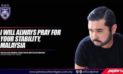 &Quot;I Will Always Pray For Your Stability, Malaysia,&Quot; Says Prince Of Johor - World Of Buzz 1