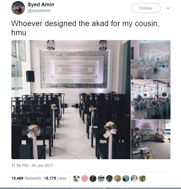 Malay Wedding Condemned For Looking Like It Was Held In Church - World Of Buzz 4