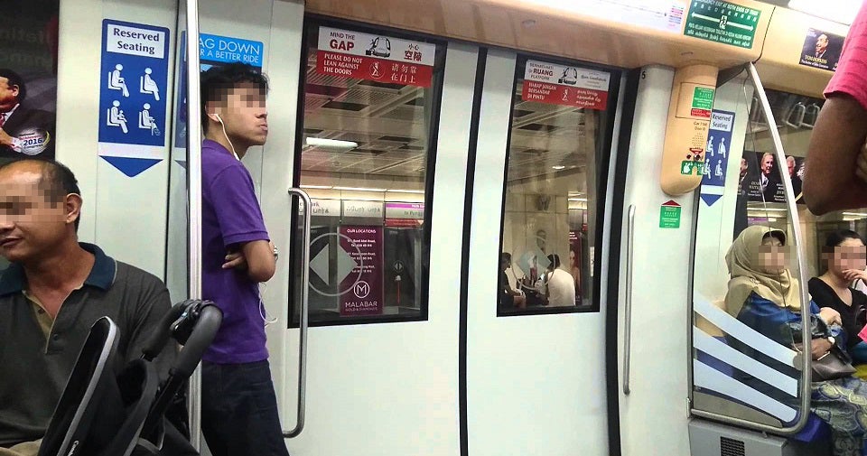 Malaysian Man Explains Why We Should Never Stand Near The Train Doors - World Of Buzz 6
