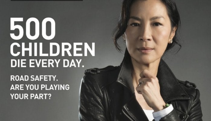 Michelle Yeoh Hits the Streets of London to Promote Road Safety Campaign - World Of Buzz 3