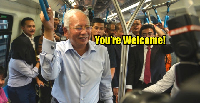 Minister Says Mrt Sungai Buloh-Kajang Line Is A Gift From Pm, Draws Flak From Netizens - World Of Buzz
