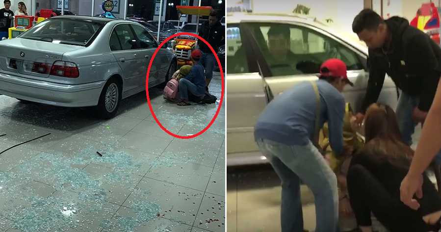 M'Sian Driver Loses Control Of Car And Crashes Into Shoppers At Johor Shopping Mall - World Of Buzz 5