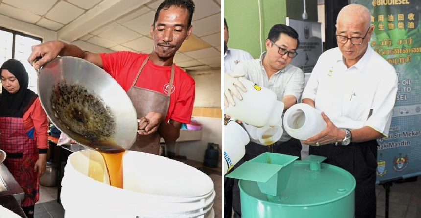 Penangites Can Now Sell Used Cooking Oil, Here'S How You Can Do It - World Of Buzz