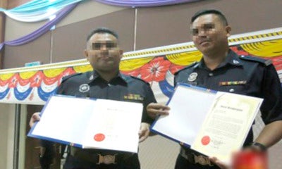 Policemen Awarded For Refusing Rm1,000 Bribe, But Shadily Returns To Ask For Rm10,000 - World Of Buzz 2