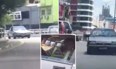Proton Saga Spotted Reversing On Main Road, Netizens Admire Driver'S Mad Skills - World Of Buzz