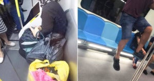 RapidKL Shares Pictures of Commuters Misbehaving on Facebook, Malaysians Disappointed - World Of Buzz 9