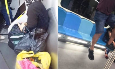 Rapidkl Shares Pictures Of Commuters Misbehaving On Facebook, Malaysians Disappointed - World Of Buzz 9