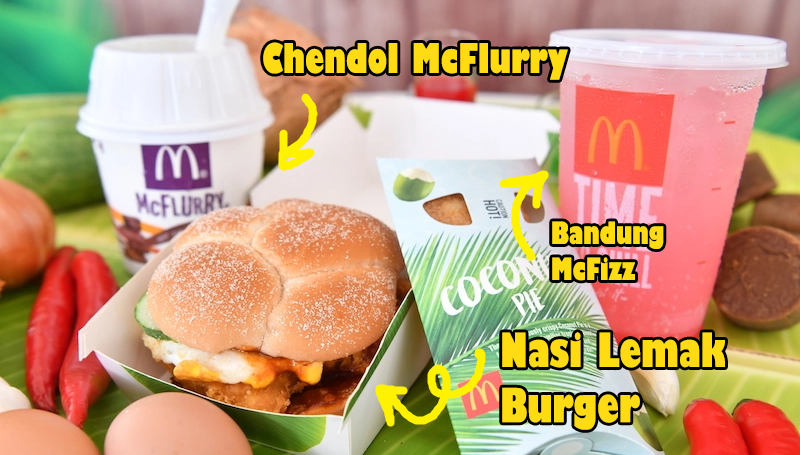 Singapore's McDonald's Launching 'Nasi Lemak' Burger And We're Jealous AF - World Of Buzz