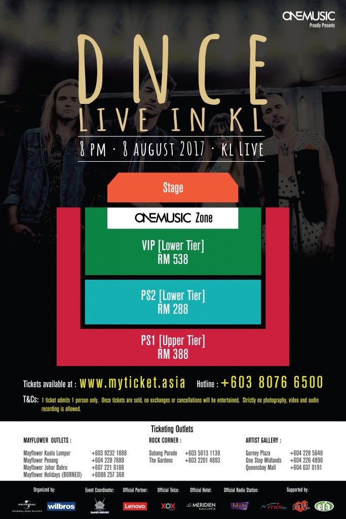[TEST] Catch DNCE Live in Kuala Lumpur This Coming August 2017! - World Of Buzz 4