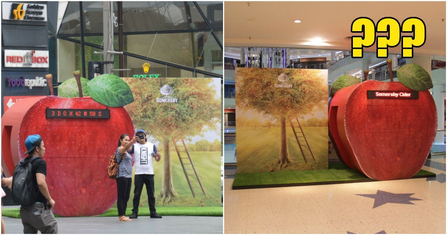 [Test] Gigantic Apples With Countdown Timers Are Popping Up Around Kl And Pj, But Why?! - World Of Buzz 2