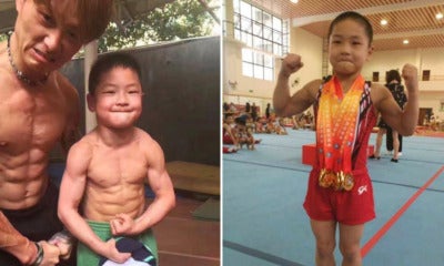 This 7-Year-Old Wows Netizens With His Eight-Pack And Gold Medals - World Of Buzz 6