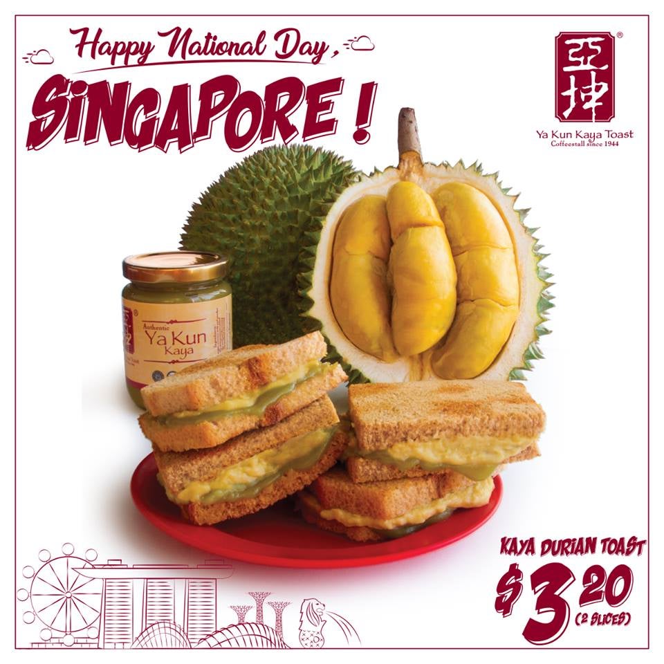 This Mouth Watering Durian Kaya Toast is Actually a Thing and It's in Singapore - World Of Buzz