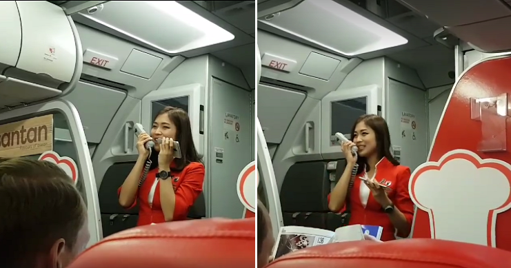 AirAsia Flight Attendant Wows Passengers on Delayed Flight By Sweetly Singing "I'm Yours" - World Of Buzz 2