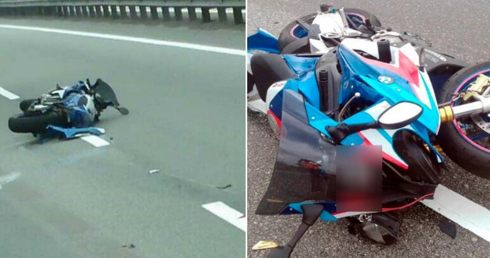 Biker Horrifically Dies In Kulai Accident, Daughter Begs Public Not To Share His Photos - World Of Buzz 3