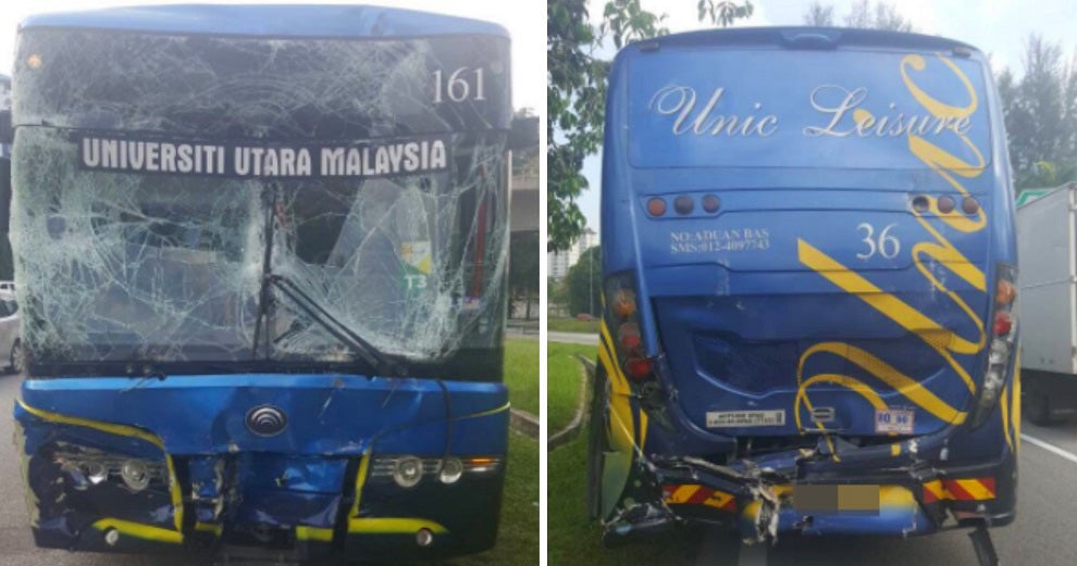 Buses Transporting SEA Games Athletes Meets with Accident, Matches Temporarily Postponed - World Of Buzz 1