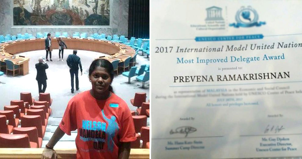 First Ever Malaysian Student to Attend International Model UN Conference Wins Several Awards - World Of Buzz 1