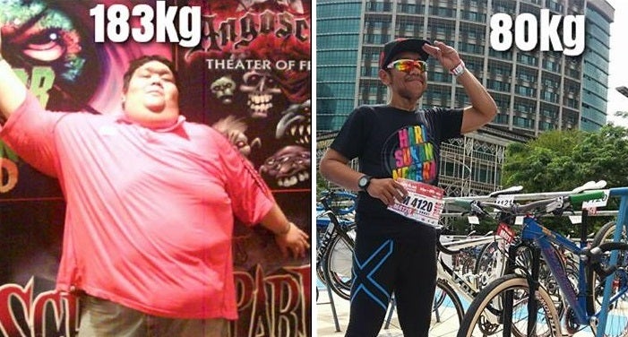 from 183kgs to 80kgs this malaysian man shares the struggles he endured world of buzz 6
