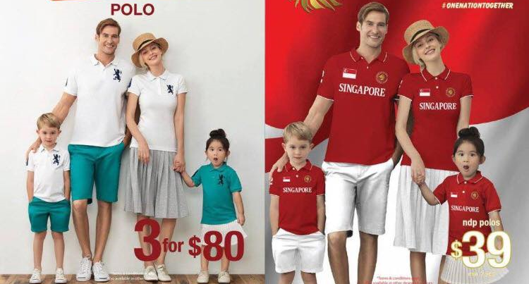 Giordano Singapore Suffers Backlash For Featuring Caucasians In National Day Ad - World Of Buzz 2