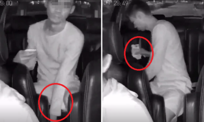 Grab Passenger Caught On Camera Casually Stealing More Than Rm944 From Driver'S Car - World Of Buzz 4